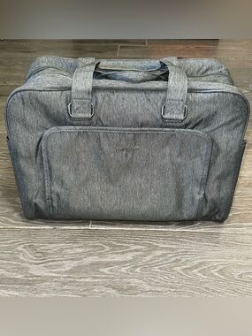 BAGSMART Weekender Bag Unisex Adults Large Gray Travel Duffel Overnight Bag
